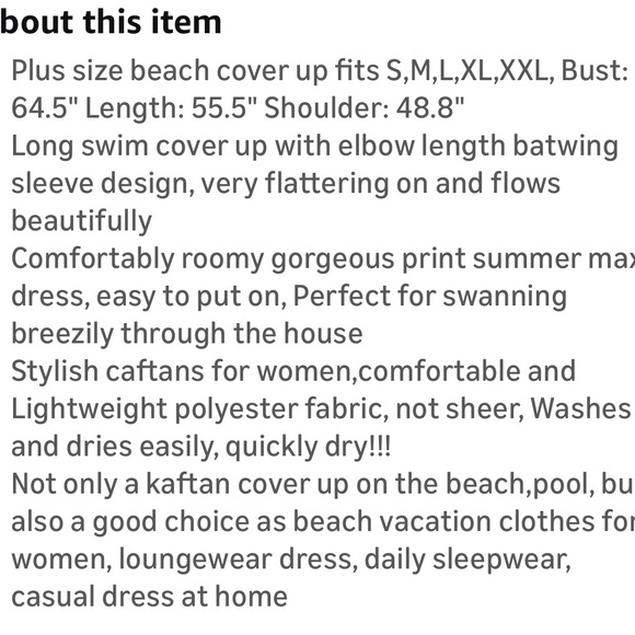 TikTok Viral Leopard and Teal Kaftan Dress - Picture 3 of 3